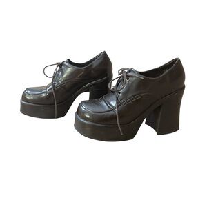 L.e.i Chunky Platform Shoes Lace up 90’s Vintage Y2K